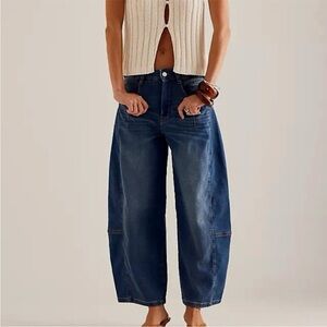 Anthro NWT Pilcro Barrel Jeans 26P